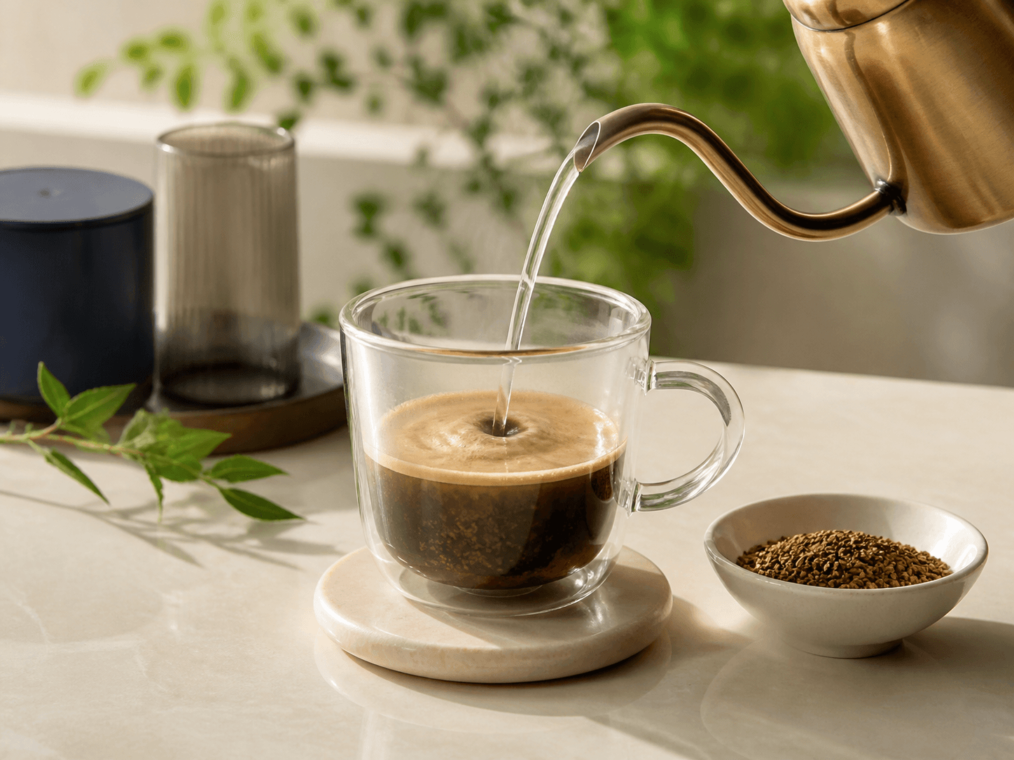 インスタントコーヒーの使用イメージ