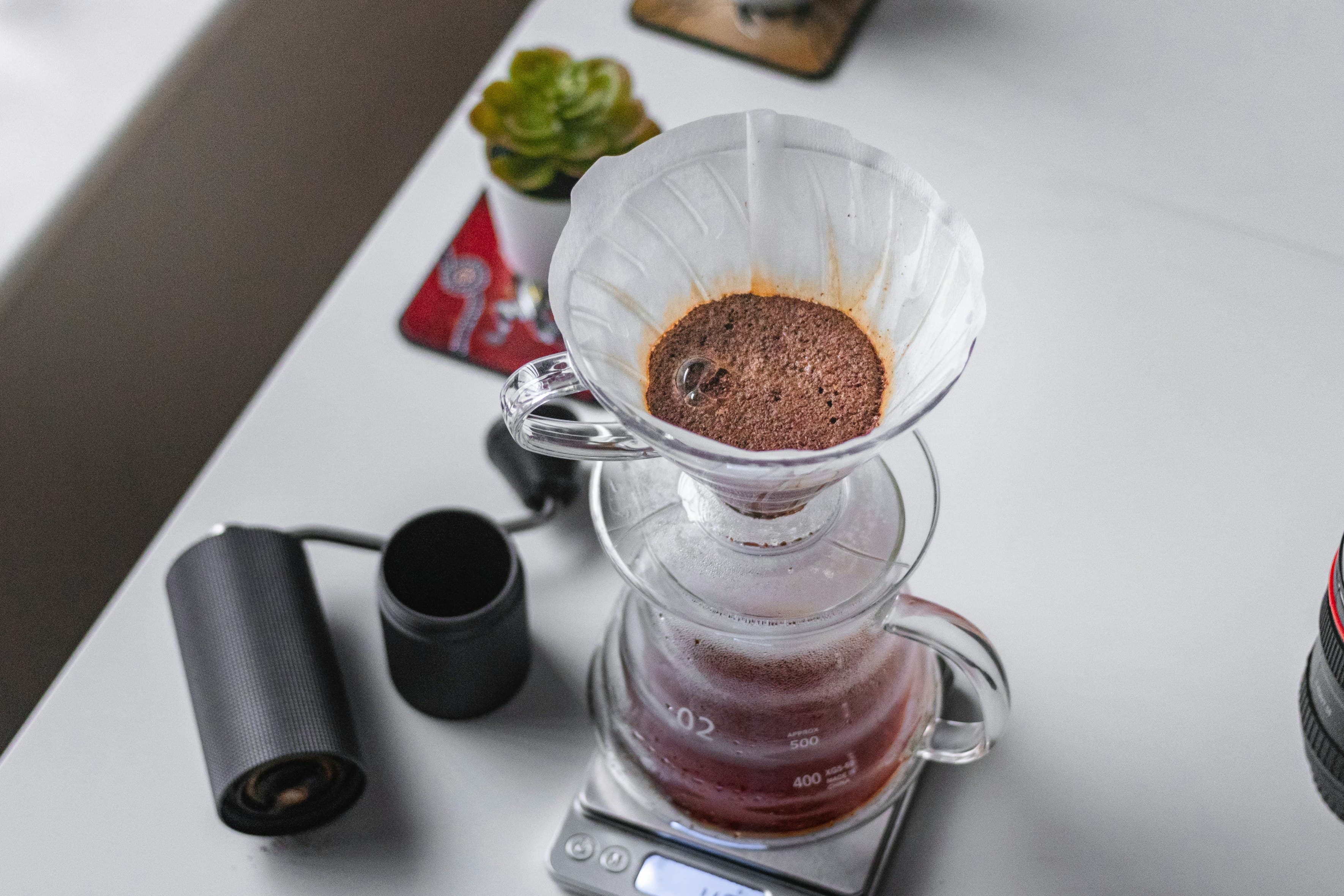 V60で注湯の流れを管理するの学習用イメージ