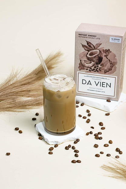 ココナッツミルクコーヒー DAVIEN（10パック）便利なインスタントコーヒー